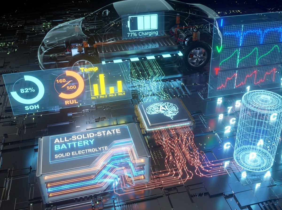 전고체 배터리 구조도